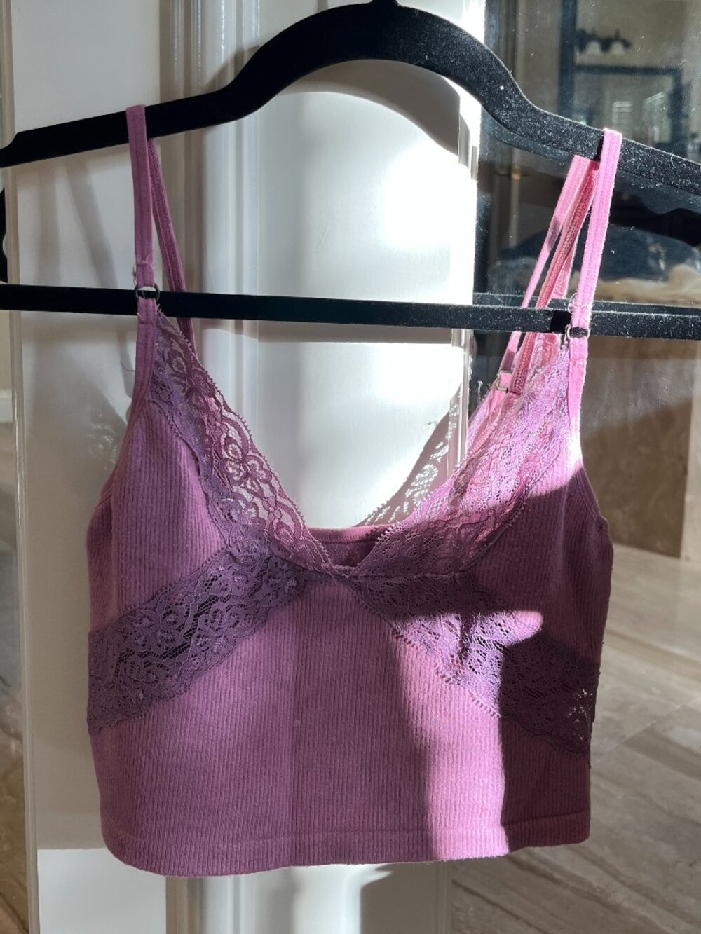 Urban Outfitters Out From Under Purple Lace Cami